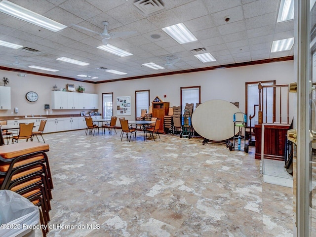 11350 Copley Ct, Spring Hill, FL 34609 - misc room featuring ornamental molding
