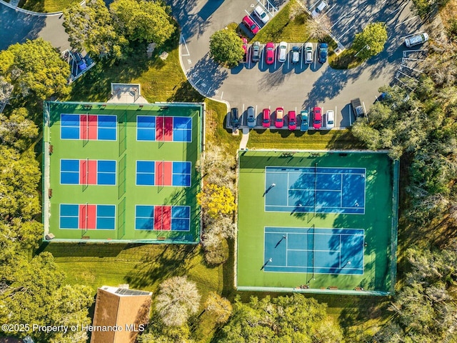 11350 Copley Ct, Spring Hill, FL 34609 - bird's eye view