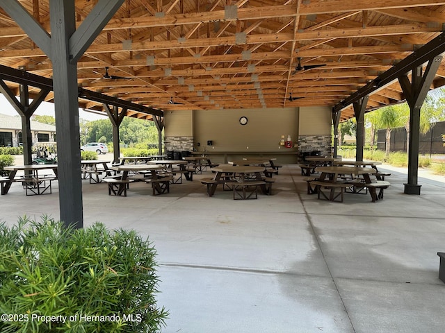 2351 Palm Springs Ct, Spring Hill, FL 34606 - view of property's community featuring a patio