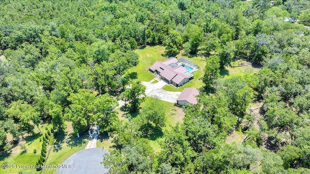 21000 Exeter Ct, Brooksville, FL 34601 - drone / aerial view of a forest