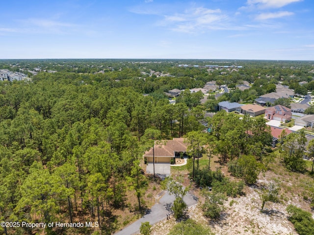 4960 Hidden Knob Trl, Spring Hill, FL 34609 - drone / aerial view of a forest