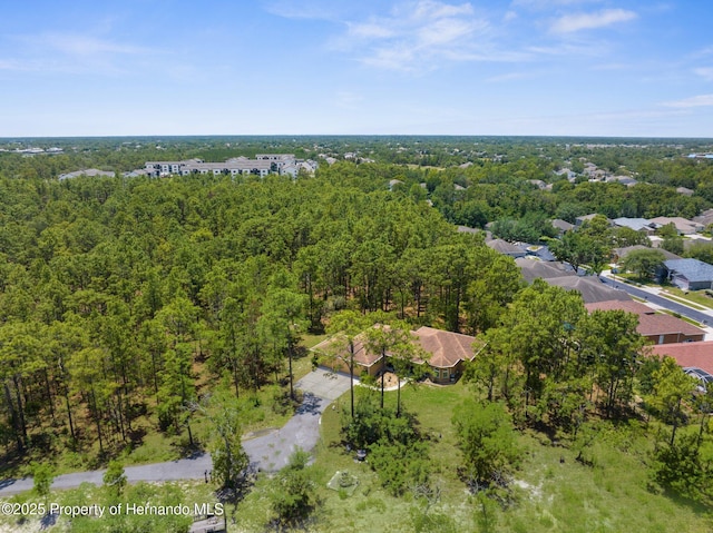 4960 Hidden Knob Trl, Spring Hill, FL 34609 - bird's eye view of a forest