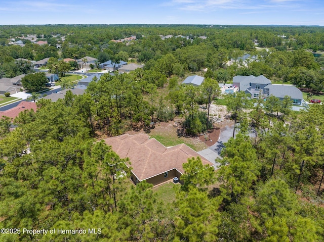 4960 Hidden Knob Trl, Spring Hill, FL 34609 - aerial view of a heavily wooded area