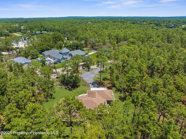 4960 Hidden Knob Trl, Spring Hill, FL 34609 - aerial view of a heavily wooded area
