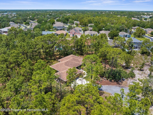 4960 Hidden Knob Trl, Spring Hill, FL 34609 - aerial overview of property's location with nearby suburban area