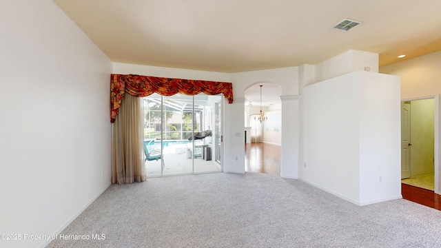 4048 St Ives Blvd, Spring Hill, FL 34609 - unfurnished room featuring carpet floors and baseboards