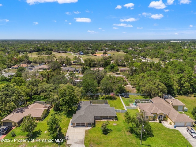12371 Glen Haven St, Spring Hill, FL 34609 - aerial perspective of suburban area