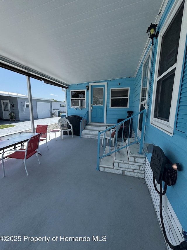 15693 Brookridge Blvd, Brooksville, FL 34613 - view of patio featuring entry steps