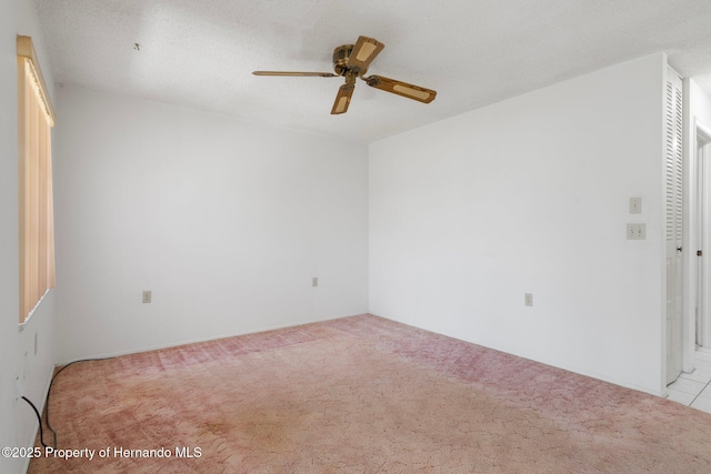 10820 Hachita Dr, Port Richey, FL 34668 - unfurnished room with ceiling fan and light colored carpet