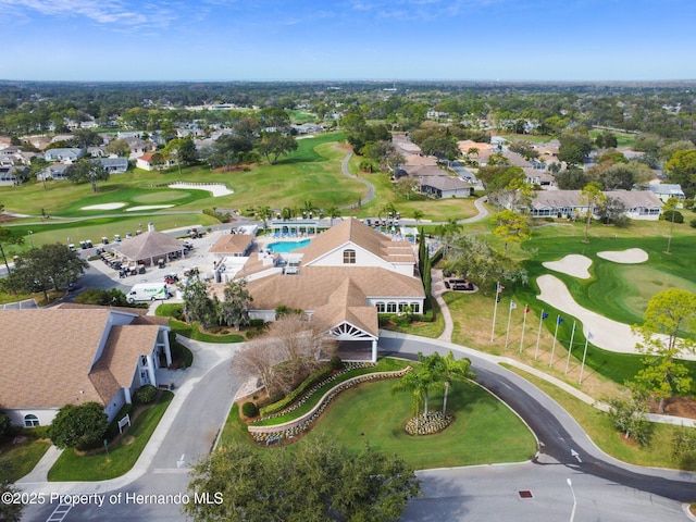 2183 Westchester Blvd, Spring Hill, FL 34606 - aerial perspective of suburban area featuring a local golf course