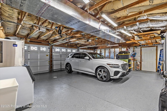 4387 6th Isle Dr, Hernando Beach, FL 34607 - view of garage