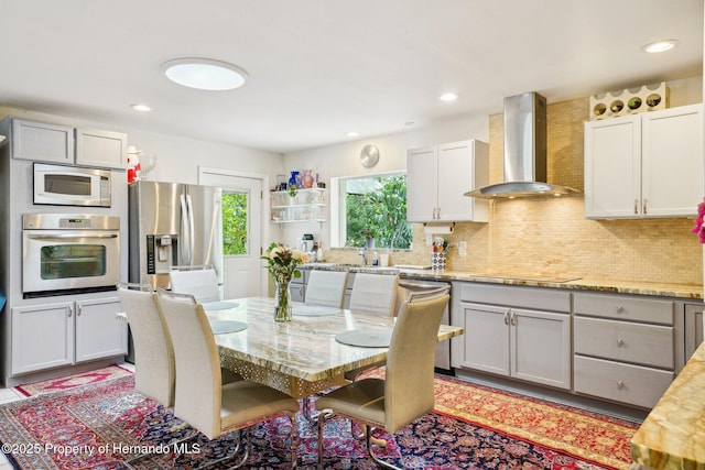 18633 Oak Way Dr, Hudson, FL 34667 - dining room featuring recessed lighting