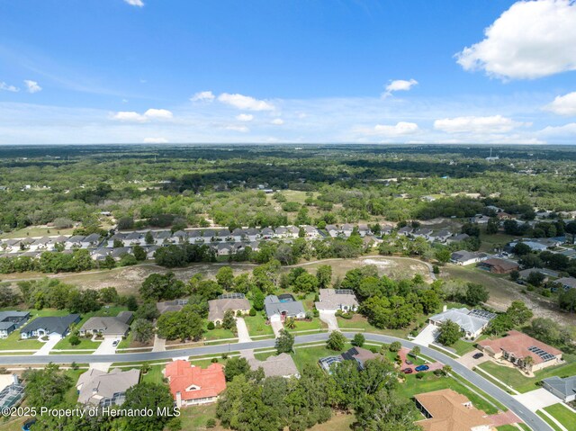 10296 Palmgren Ln, Spring Hill, FL 34608 - aerial overview of property's location with nearby suburban area