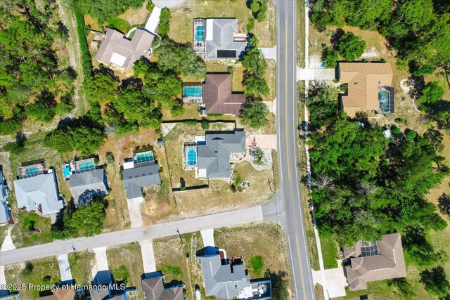 10267 Elgin Blvd, Spring Hill, FL 34608 - aerial view of property's location with nearby suburban area