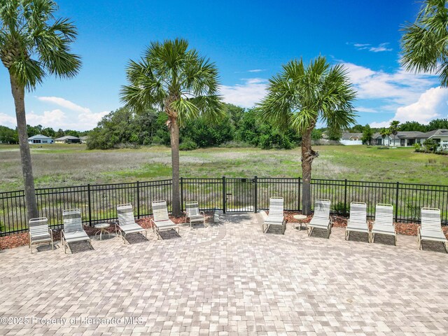 14137 Wake Robin Dr, Brooksville, FL 34604 - view of patio