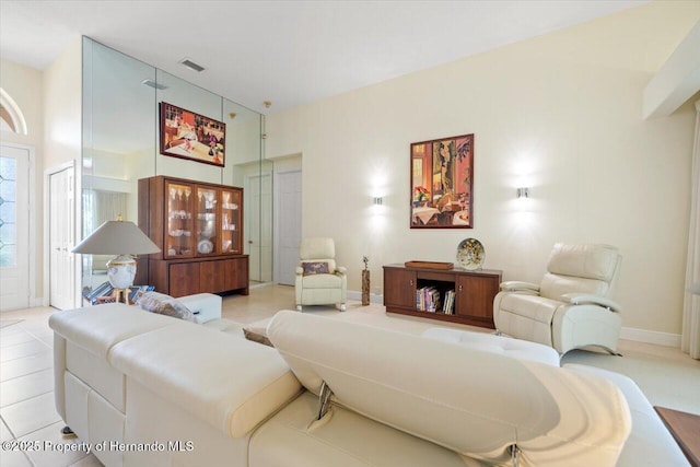 9161 Southern Comfort Ct, Weeki Wachee, FL 34613 - living area featuring baseboards