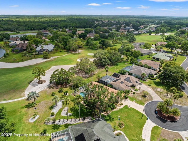9161 Southern Comfort Ct, Weeki Wachee, FL 34613 - aerial overview of property's location with a golf club, a large body of water, and nearby suburban area