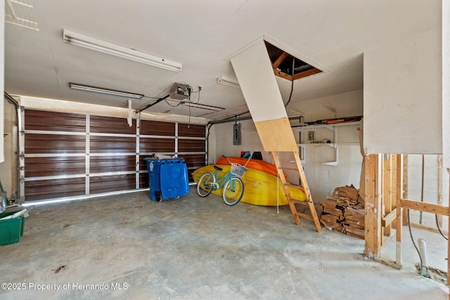 3226 Gardenia Dr, Hernando Beach, FL 34607 - garage with a garage door opener