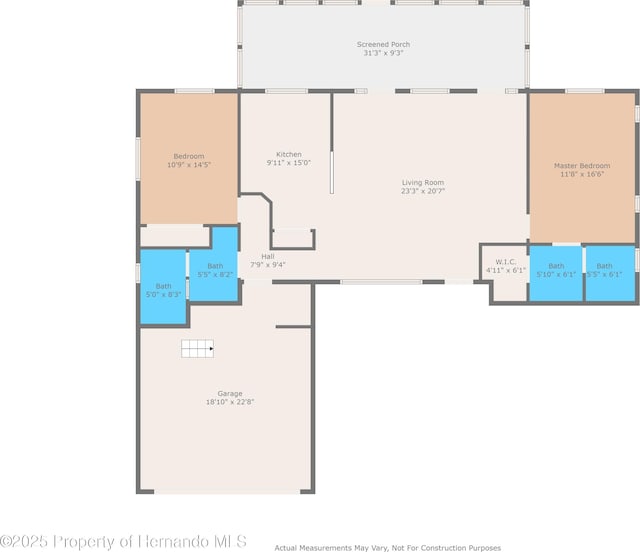 3226 Gardenia Dr, Hernando Beach, FL 34607 - room layout