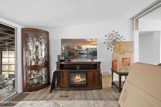 16040 Platinum Dr, Spring Hill Pasco, FL 34610 - bar area with wood finished floors