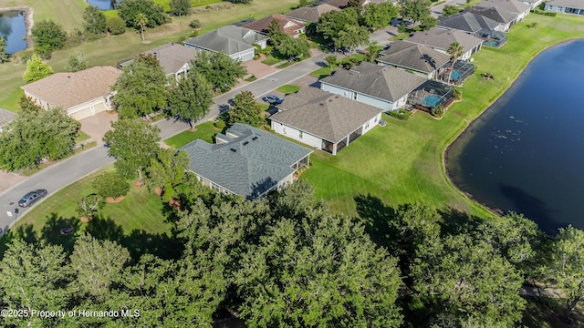 5233 Jennings Trl, Brooksville, FL 34601 - aerial view of property and surrounding area featuring nearby suburban area and a nearby body of water