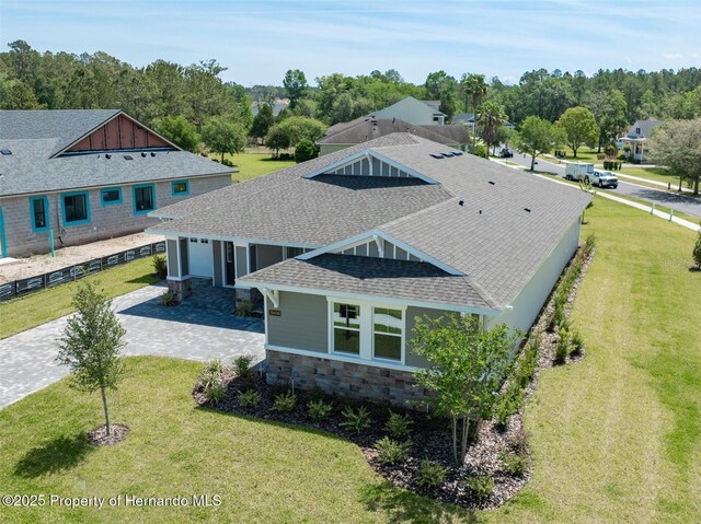 4056 Southern Valley Loop, Brooksville, FL 34601 - aerial view of property and surrounding area