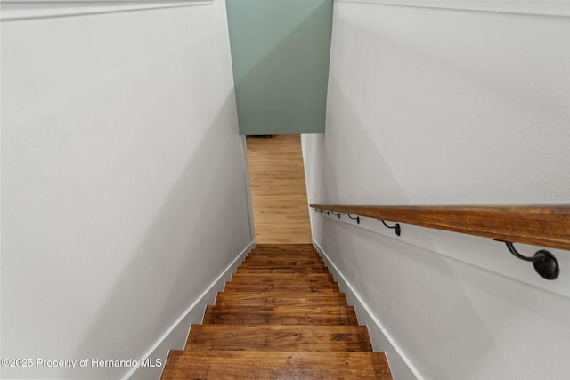4522 Majestic Hills Loop, Brooksville, FL 34601 - staircase with wood finished floors