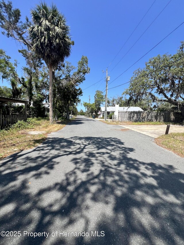 12301 Cedar St, Cedar Key, FL 32625 - view of asphalt road