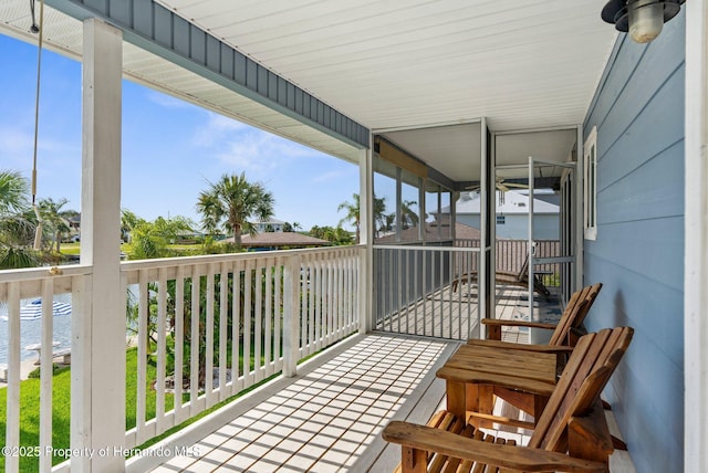 4523 Gulfstream Dr, Hernando Beach, FL 34607 - view of balcony