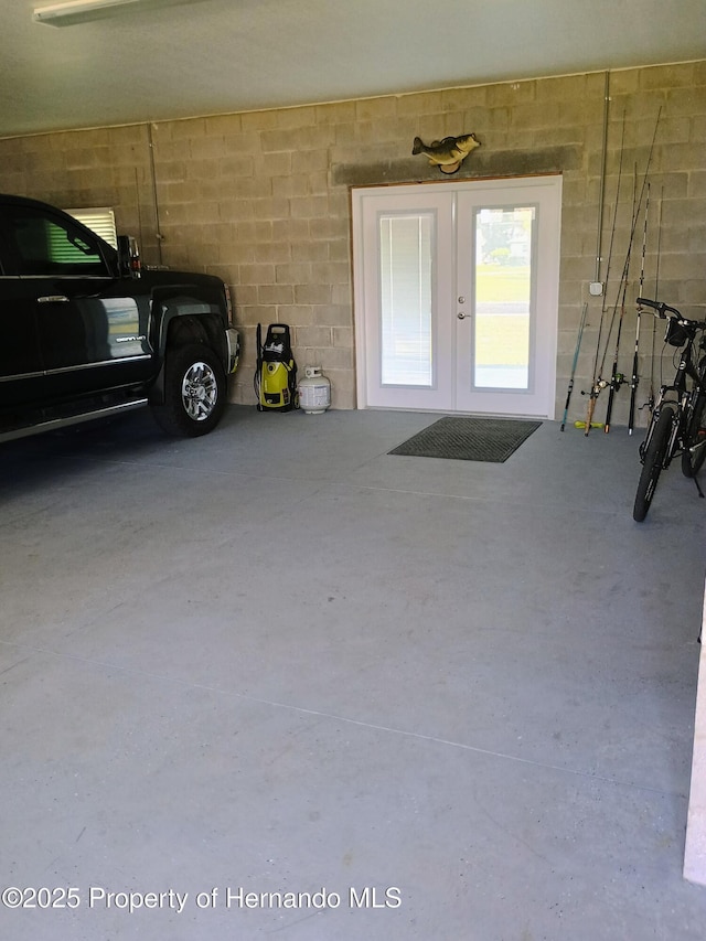 4983 Cedarbrook Ln, Hernando Beach, FL 34607 - view of exterior entry with french doors