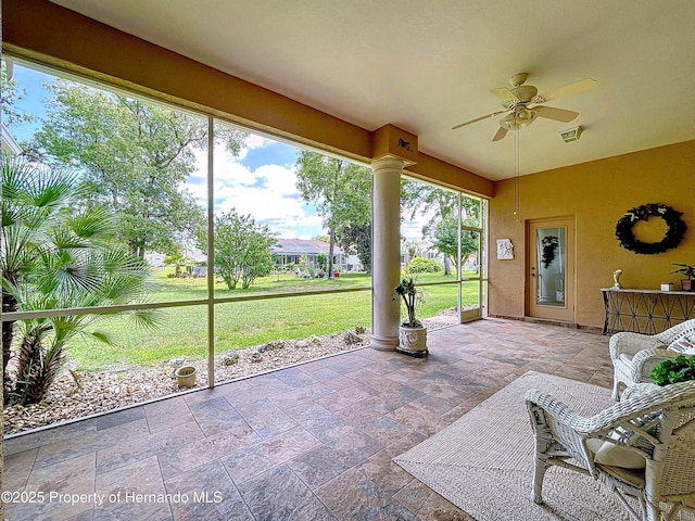 13417 Whitehaven Ct, Spring Hill, FL 34609 - view of sunroom / solarium