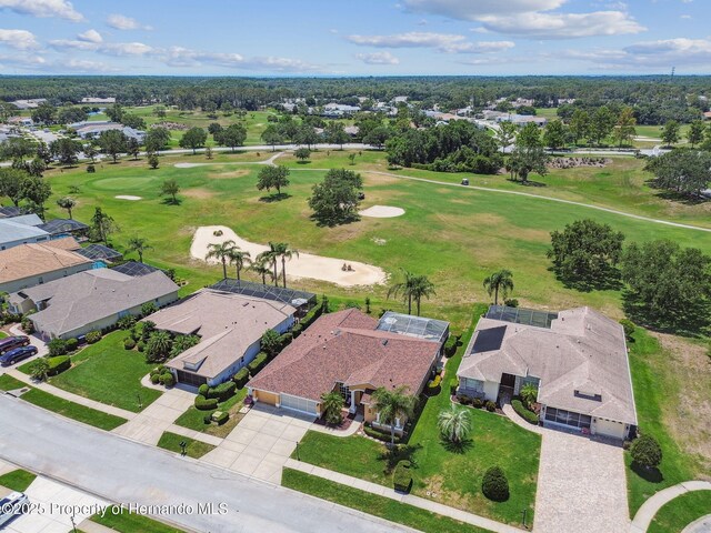 18223 Nestlebranch Ct, Hudson, FL 34667 - aerial view of residential area featuring a golf club