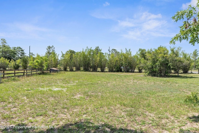 14031 Hexam Rd, Brooksville, FL 34613 - view of yard with a view of rural / pastoral area