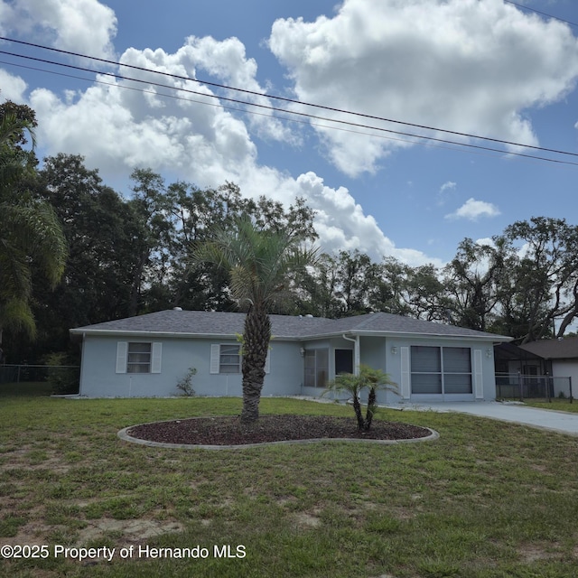 2226 Giralda Ave, Spring Hill, FL 34606 - single story home with stucco siding and driveway
