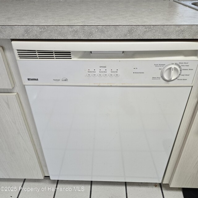 2226 Giralda Ave, Spring Hill, FL 34606 - detailed view of white dishwasher