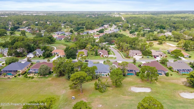 5182 Championship Cup Ln, Spring Hill, FL 34609 - aerial view of residential area featuring a golf course