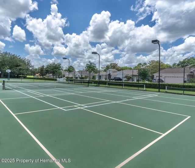 5182 Championship Cup Ln, Spring Hill, FL 34609 - view of tennis court