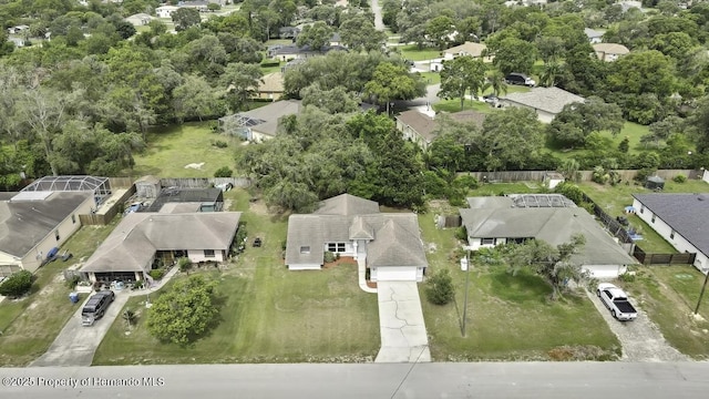 13406 Banyan Rd, Spring Hill, FL 34609 - view of property location with nearby suburban area and a tree filled landscape