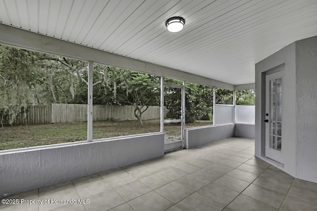 13406 Banyan Rd, Spring Hill, FL 34609 - view of unfurnished sunroom