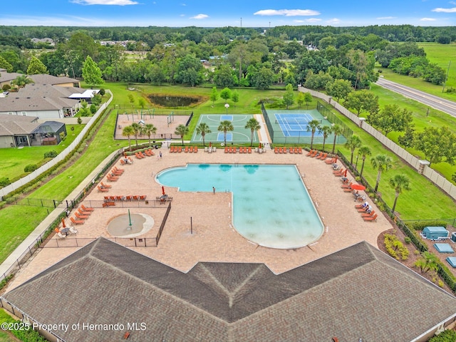 18620 Rococo Rd, Spring Hill Pasco, FL 34610 - view of community pool