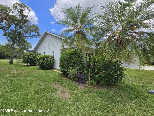 2429 Birdie Ln, Spring Hill, FL 34606 - view of green lawn