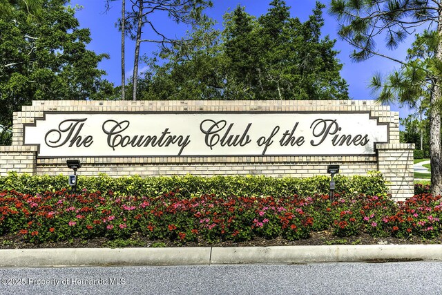 2481 Whispering Pines Ct, Spring Hill, FL 34606 - view of community / neighborhood sign