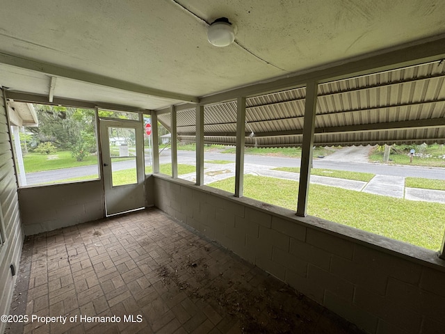 221 Highland St, Brooksville, FL 34601 - view of unfurnished sunroom