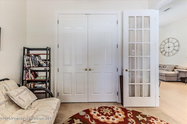 9406 Burnam Dr, Weeki Wachee, FL 34613 - sitting room with carpet floors