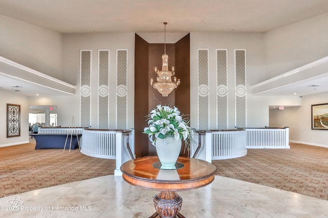9406 Burnam Dr, Weeki Wachee, FL 34613 - interior space with a towering ceiling