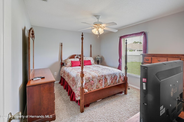 22316 Red Jacket, Land O Lakes, FL 34639 - bedroom featuring carpet flooring, baseboards, and ceiling fan