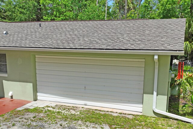 9766 W Smokey Ln, Crystal River, FL 34429 - view of garage