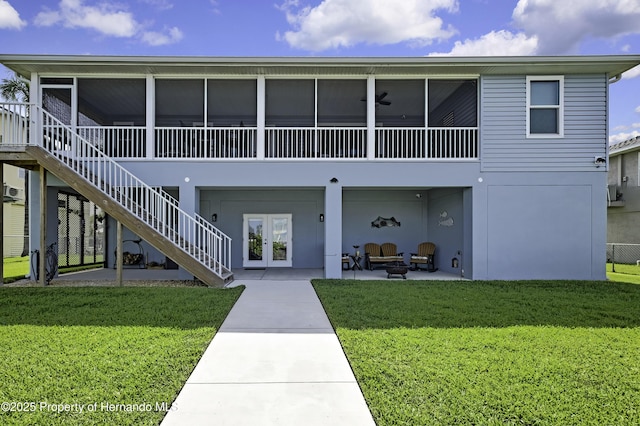 4123 Daisy Dr, Hernando Beach, FL 34607 - view of property with stairs
