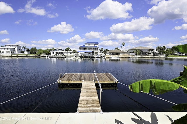 4123 Daisy Dr, Hernando Beach, FL 34607 - dock featuring a water view