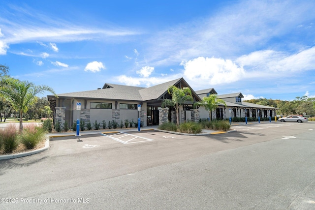 2486 Deer Trail Ln, Spring Hill, FL 34606 - view of property with uncovered parking